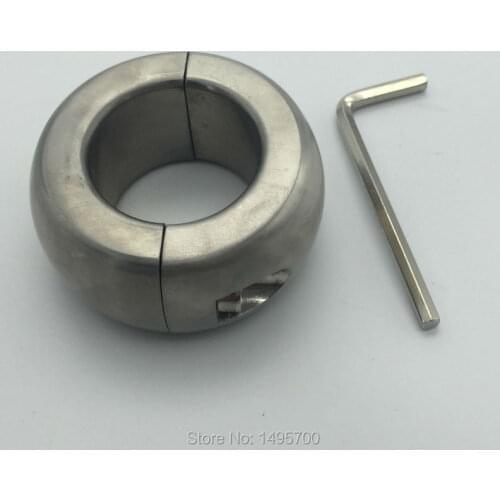 Metal stainless steel heavy pendant ring chastity lock chastity belt alternative toys adult products