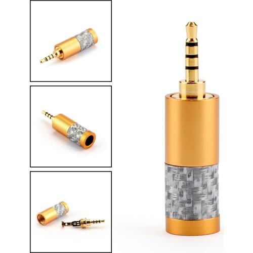 Artudatech 1 PCS / 4 PCS Mini 2.5mm 4 Pole Balance Plug Audio Connector Fit Repair Earphone Jack Parts