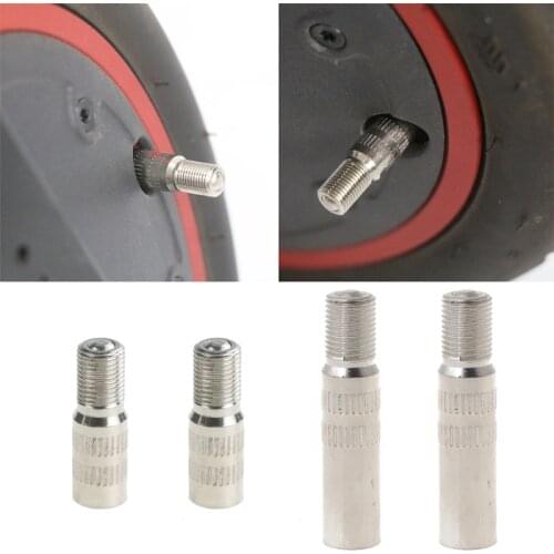 Electric Scooter Inflatable Pump Extension Air Nozzle Front Wheel Motor Valve