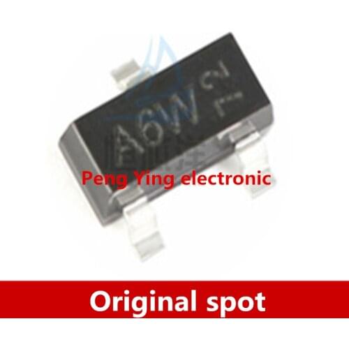 100pcs BAS16LT1G printed A6 A6T A6W 100V/200mA BAS16 SOT-23 diode original stock