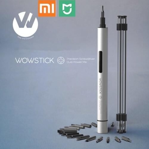 Original XIAOMI Mijia Wowstick 1P+ 19 In 1 Electric Screw Driver Cordless Power work with mi home smart home kit all product