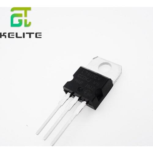 50pcs L7810 LM7810 L7810CV Voltage Regulator 10V 1.5A