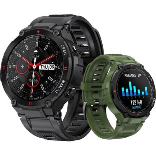 K27 Round Smart Watch Men Women Bluetooth Sport Fitness Tracker Heart Rate Waterproof Clock Smartwatch for IOS Android phone
