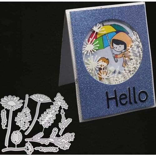 YINISE Metal Cutting Dies For Scrapbooking Stencils Leaves Flower Scrapbook CUT DIY Paper Cards Decoration Embossing Die Cuts