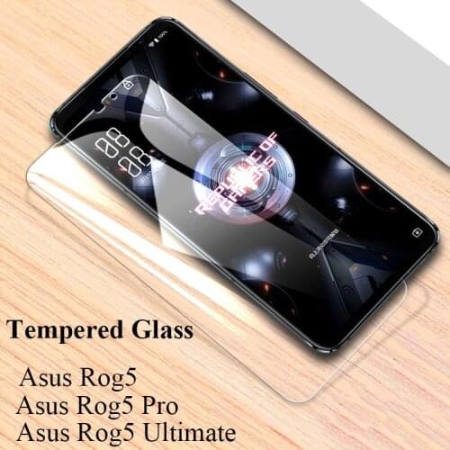 JGKK 2.5D Tempered Glass for ASUS Rog Phone 5 Pro Screen Protector for ASUS Rog 5 Ultimate Rog 5 Pro Rog5 Front Protective Glass