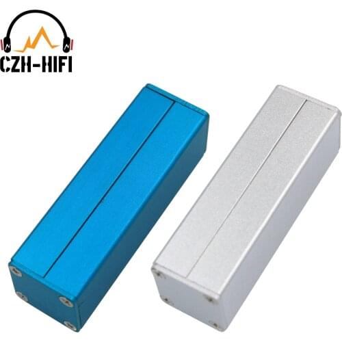 1PC 25x25x80mm Full Aluminum Chassis Cover Box Case for Portable Power Bank Sound Card Mini Amplifier PCB Board DIY Project
