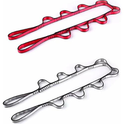 Super Strong Yoga Hammock Extend Belt Daisy Chain Straps Outdoor Climbing Rope Hammock Tree Rope 110*1.6cm