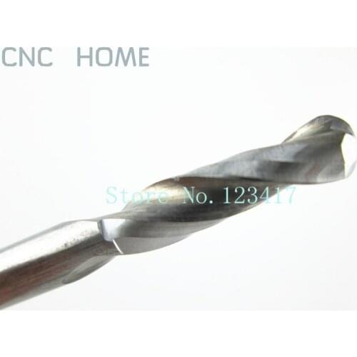 10pcs 6*28MM 2 Flutes Ball Nose Carbide Bits, CNC Router Tools, Wood Carving Tools,Cutter,Beautiful 3D Engraving on Wood Machine