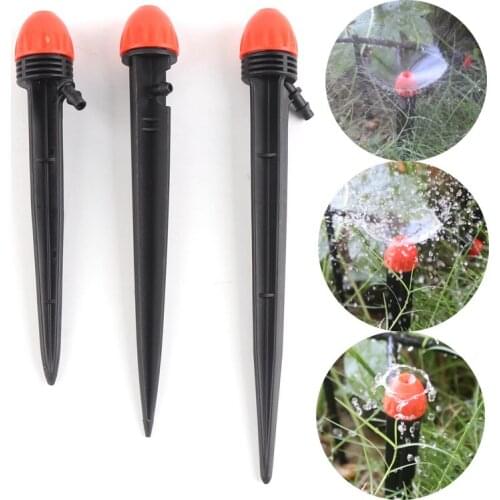20Pcs 14.5/17/18.5cm Drip Irrigation Nozzle Garden FlowerPlant Micro Spray Ground Sprinkler Greenhouse Irrigation Watering Tools