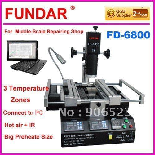 2012 Apr Latest Released Fundar FD-6800 BGA Rework Machine ( 110V available )