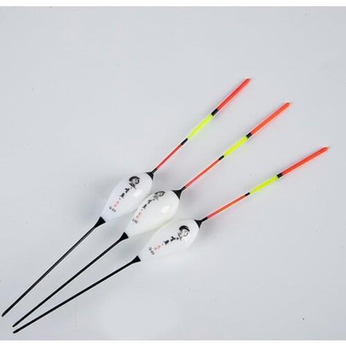 3pcs/lot Buoy Fishing Float Bobber Float Plastic Accessories Tackle Short Crucian Carp High Sensitivity Winter