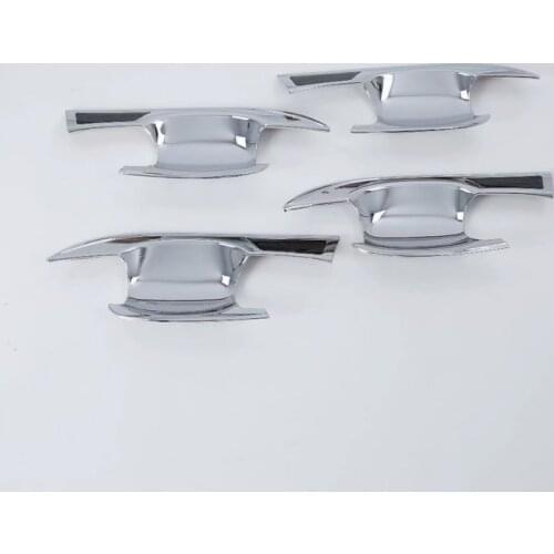 For Mitsubishi Eclipse Cross 2018 Car Accessories Exterior Side Door Handle Bowl Cover Trim Decoration ABS