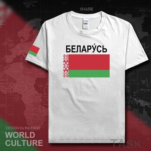 Belarus Belarusian mens t shirt 2017 jerseys nation tshirt 100% cotton team t-shirt tops gyms clothing sporting tees country BLR