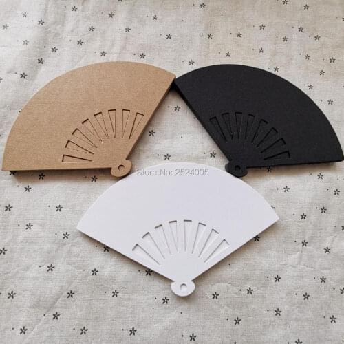 Free shipping blank fan shape cutting tag 10x15.7cm 100 pcs a lot/kraft paper tag/clothing hang tag/bookmark/gift card/la