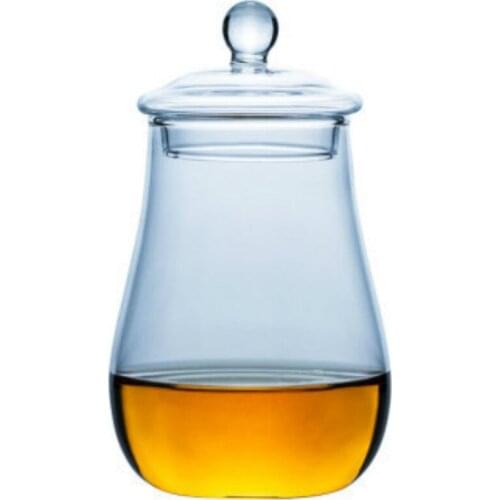 ISO International Standard Scotland Whisky Glass With Lid Travel Portable Glasses Whiskey Tumbler Wine Cup Bar Drinking Utensils