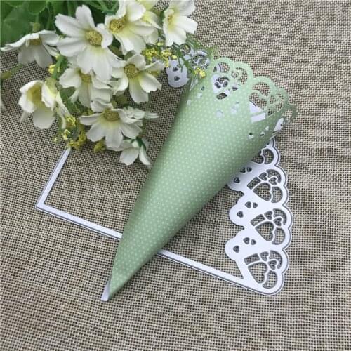 Love Flower Tube Metal Cutting die keychain shaker Heart Paper Key Chain Scrapbook Paper Craft Card Punch Art Knife Cutter