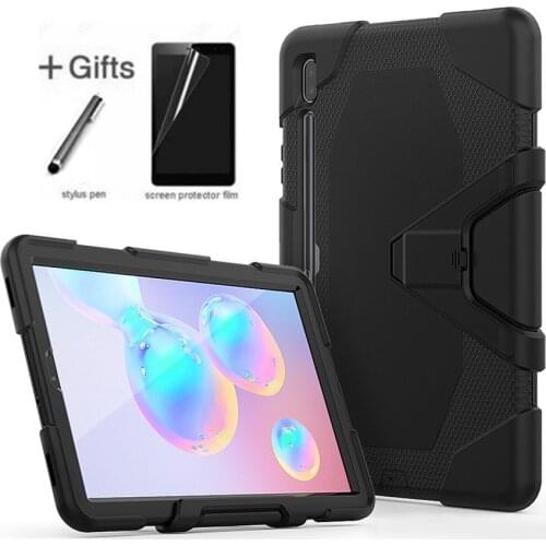 Case For Samsung Galaxy Tab S6 10.5 2019,Shockproof Hard case Stand Cover,Strong Military Heavy Duty Silicone Rugged for Tab