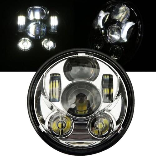Motos Accessories 5-3/4 LED Headlight For Harley 883 Motorcycle Projector Hight/ Low HID Front Driving Head Light