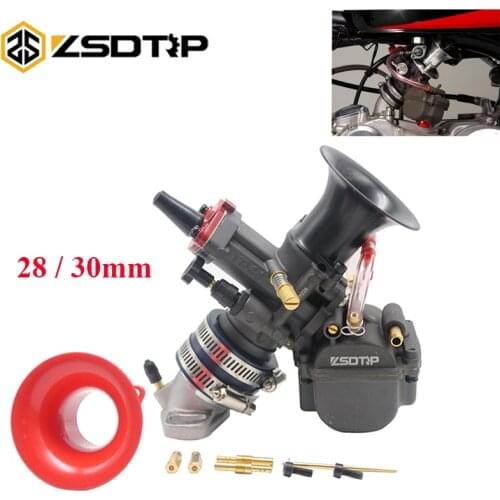 ZSDTRP Maikuni PWK 28 30mm Motorcycle Carburetor YD28 YD30 Carburador With Power Jet ATV Motorcycle Competitive Racing Parts