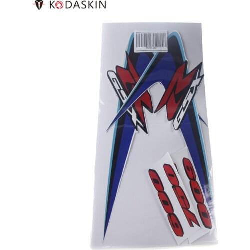 KODASKIN Frame Stickers Motorcycle Fairing Decorative Decals for Suzuki GSXR600 GSXR750 2006-2007