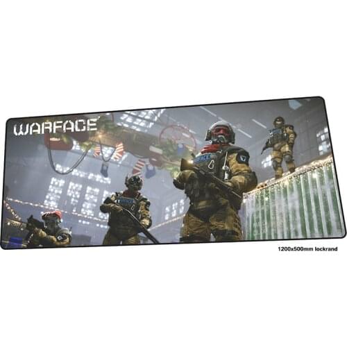 Warface mouse pad 1200x500mm mousepads big gaming mousepad gamer High quality large personalized mouse pads keyboard pc pad