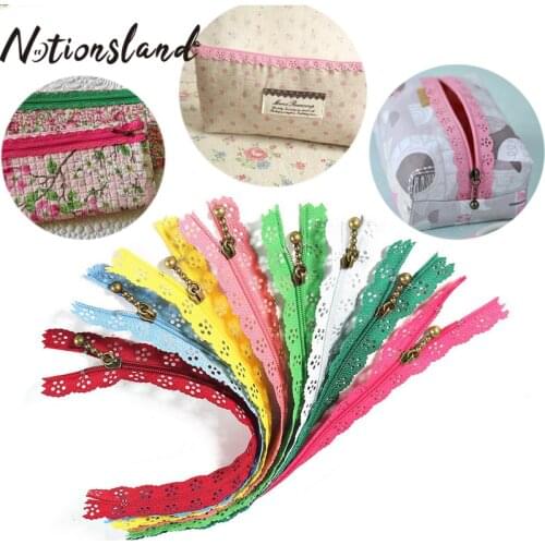 10 pcs #3 20/30/50cm Nylon Multicolor Smooth Pendant Lace Zippers For Bags Clothes Decoration DIY Sewing Tailoring Accessories