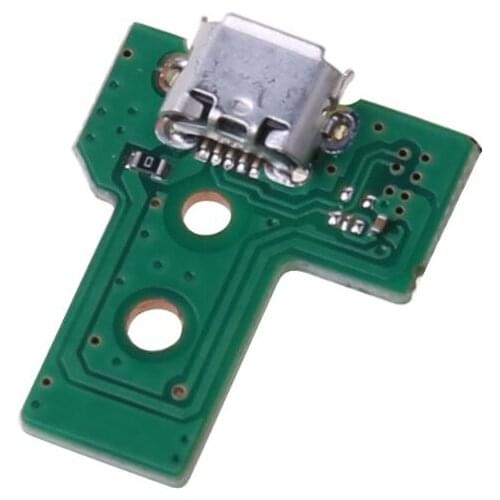 USB Charging Port Board With 12 Pin Flex Cable For JDS-030 PS4 Controller