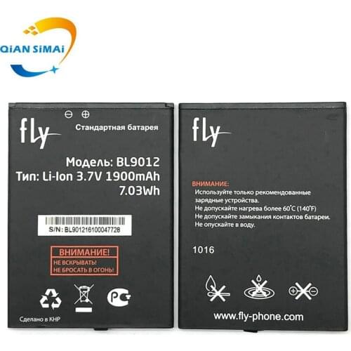 BL9012 1900mAh High quality battery For FLY FS508 Cirrus6 FS509 Nimbus 9 Mobile phone+Tracking code