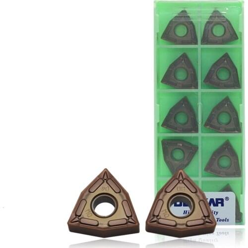 WNMG080404-MQ LF6118/WNMG080408-MQ LF6118 carbide inserts, DESKAR brand, to cut stainless steel