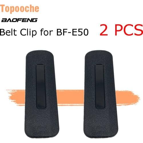 2pcs Original Baofeng E50 T99 Plus Belt Clip Two-Way Radios Walkie Talkie Accessories Belt Clip for Baofeng E50 T99 Plus Radio