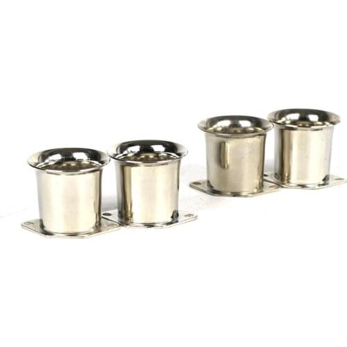 4 PCS/LOT 2 1/4" 40mm Or 44mm IDF Air Horn Velocity Stacks FOR 45dcoe Weber Carburetors