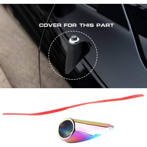ABS Plastic Car Antenna Modeling Cover Trim for 1500 2500 for Dodge RAM 2011-2017 US