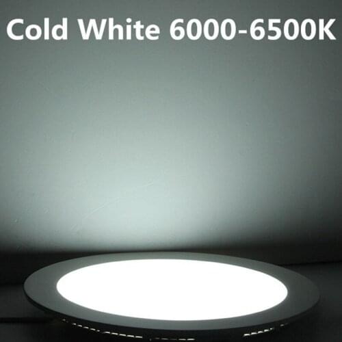 DHL Free shipping for 10pcs/lot Ultra thin 25W led panel light AC85-265V Warm/Natural/Cold White LED Downlight Recessed light