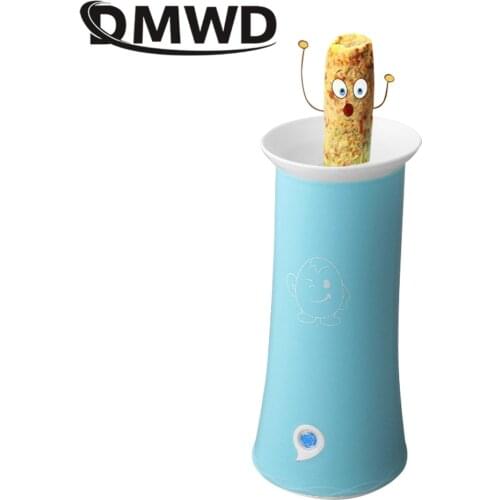 DMWD Single Tube Automatic Multifunctional Egg Roll Maker Electric Egg Boiler Omelette Master Sausage Machine Breakfast Egg Tool
