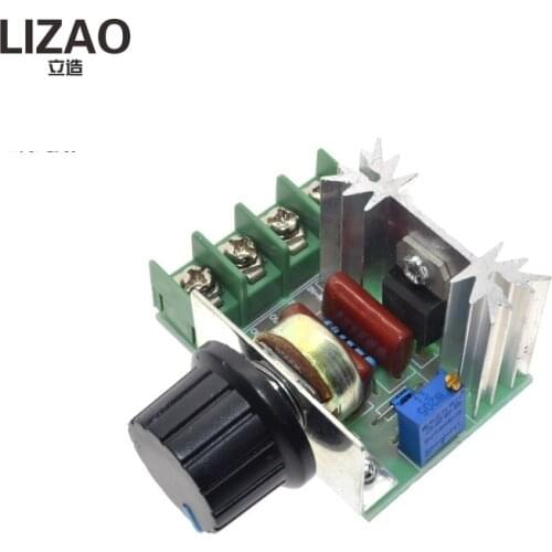 High Quality 2000W AC 220V SCR Electronic Voltage Regulator Module Speed Control Controller Worldwide Top Sale