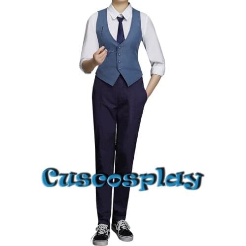 Movie Ne Zha Cosplay Ao Bing Cosplay Costume daily suit Outfit top vest pants Halloween Carnival Fancy Costumes for Men adults