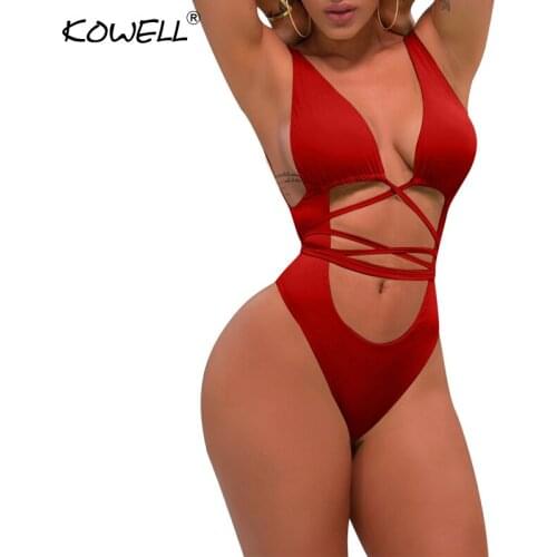 Hot Sale Hollow Out Bandage Sexy Women Rompers Halter Sleeveless Skinny Summer Bodysuit Women Beach Casual Body Suit Jumpsuit