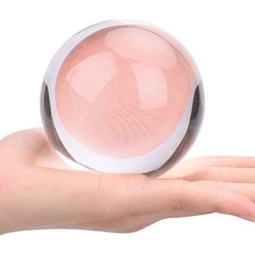 30-40mm Crystal Ball With the Stand Mixed Colors Size Round Glass Artificial Crystal Healing Sphere With For Home Decoration