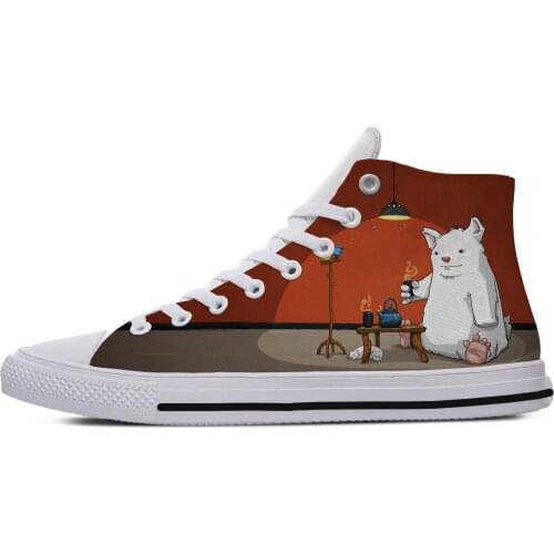 Fashion Lanham David Woman Man Lightweight Sneakers Breathable Casual Board Shoes High Quality High Help Hot Canvas Shoes