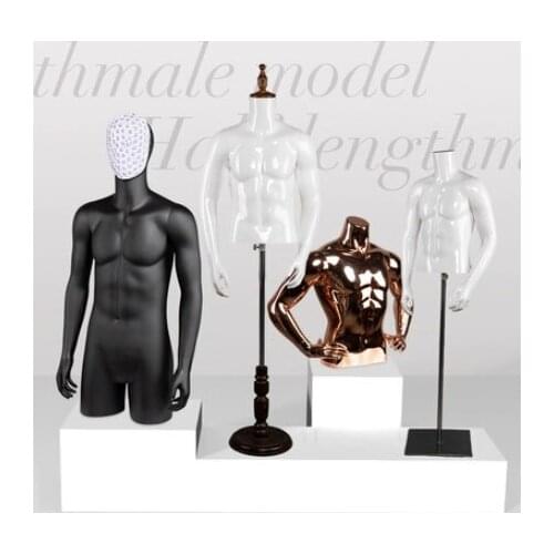Best Quality Hot Sale Male Torso Mannequin Upper Body Monikens Factory Direct Sell