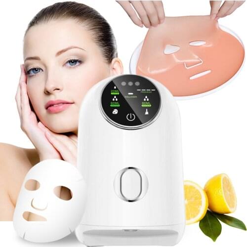Face Mask Maker Machine Automatic Mask Machine with Collagen Tablets Screen Touching Fruits Vegetables Skin Care Mask Machine