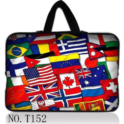Flags Soft Neoprene For Macbook Air 13 Pro Retina 11 12 14 inch notebooks laptop case 13.3 15 touch bar pouch sleeve bag
