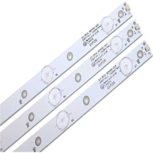 New 10set=30 PCS 7LED(3V) 620mm LED backlight strip for KDL-32R330D 32PHS5301 32PFS5501 LB32080 V0 E465853 E349376 TPT315B5