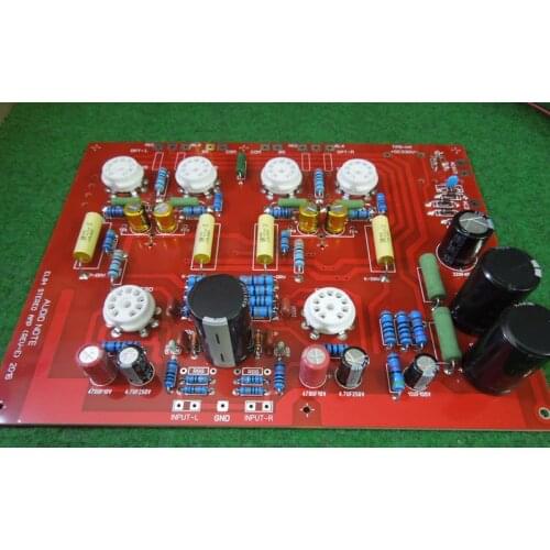 Latest upgrade HiFi Hi-End Stereo Push-Pull EL84 Vaccum Tube Amplifier PCB DIY Kit Ref Audio Note PP Board