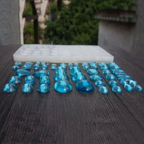 Silicone Mold Necklace Pendant Maker Mold Soft Resin Jewelry Making Mould DIY Hand Craft Mould Tray drop shipping