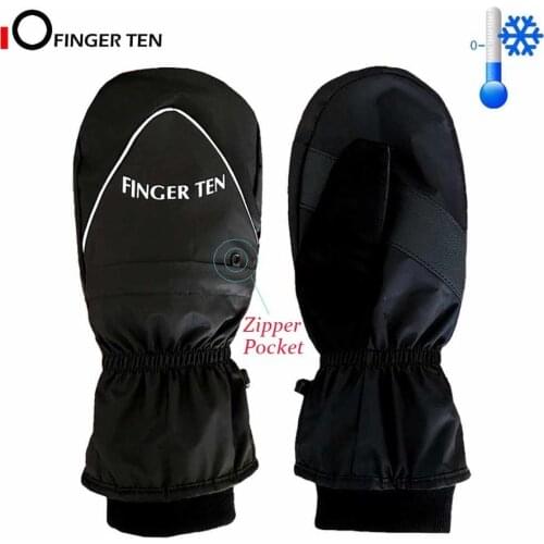 Thermal Pair Windproof Waterproof Winter Golf Gloves Mittens Anti Slip Grip Warm Cold Weather for Men Women