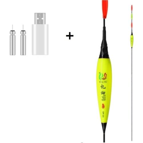 Night Fishing Smart Led Fishing Electronic Float Set + USB Charger Automatically Fish Bite 2021