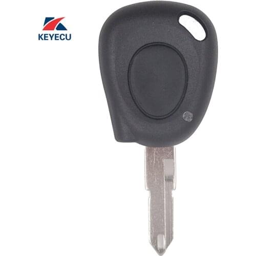 KEYECU Replacement Transponder Car Key Shell Case Fob for Renault Megane Scenic Laguna (Shell Only)