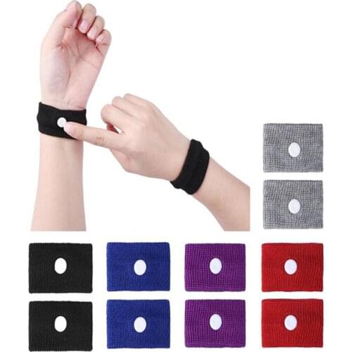 5.3×3.3cm 2pcs Adult Travel Morning Sickness Wrist Bands Anti Nausea Motion Sickness Car Boat Plane Wristband Wrist