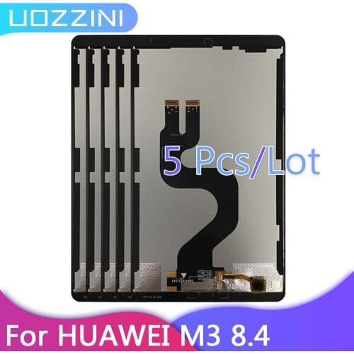 5Pcs/Lots For Huawei MediaPad M3 BTV-W09 BTV-DL09 8.4" LCD Display Touch Screen Digitizer Panel Sensor Tablet Assembly Tested